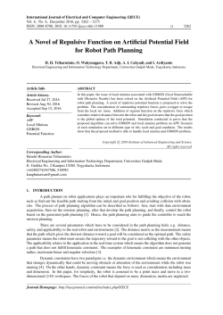 A Novel of Repulsive Function on Artificial Potential Field for Robot