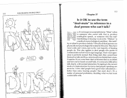 Is it OK to use the term "deaf-mute" in reference to a deaf person