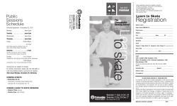 Learn to Skate Registration