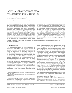 Internal gravity waves from atmospheric jets and fronts