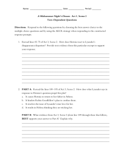 Act 3 Scene 2 questions