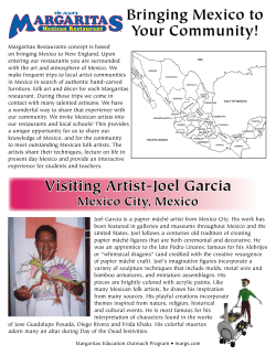 Artist Packet - Margaritas Mexican Restaurant