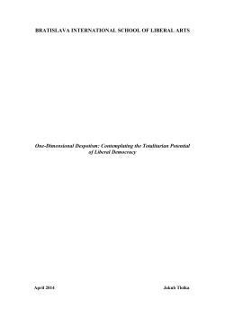 One-Dimensional Despotism