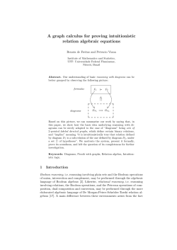 A graph calculus for proving intuitionistic relation algebraic