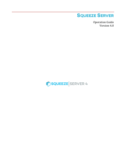 squeeze server - Sorenson Media