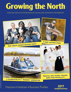 Features &bull; Initiatives &bull; Business Profiles