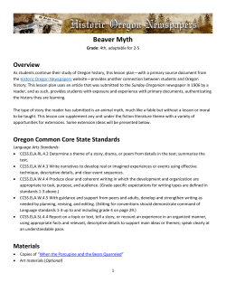 Beaver Myth