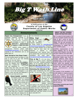 April 2017 - Los Angeles County Department of Public Works