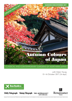 Autumn Colours of Japan