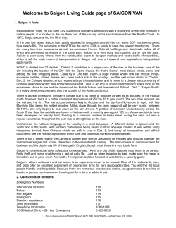 Saigon Living Guide Intro