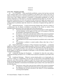 Article 82 of Chapter 15A - North Carolina General Assembly