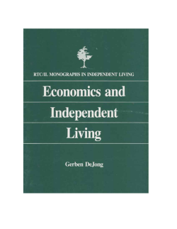 Commentary - Research and Training Center on Independent Living