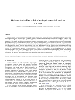 Optimum lead–rubber isolation bearings for near