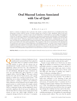 FULL TEXT - Canadian Dental Association