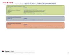 Teaching First-Grade TEXT FEATURES Using