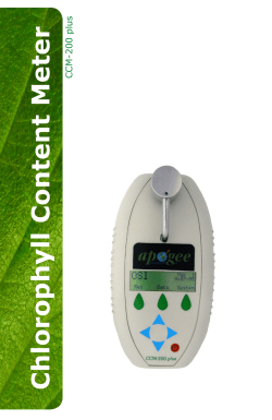 CCM-200 plus Chlorophyll Content Meter