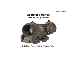 Operator`s Manual