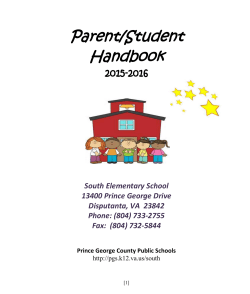 South Primary School - School Pages
