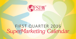SuperMarketing Calendar - Financial Supermarkets, Inc.