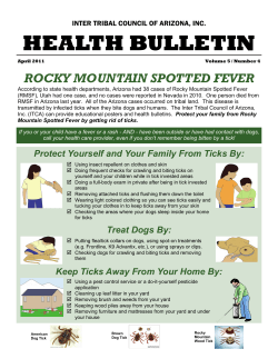 health bulletin - Inter Tribal Council of Arizona, Inc.