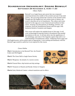 Scandinavian Archaeology: Digging Beowulf!