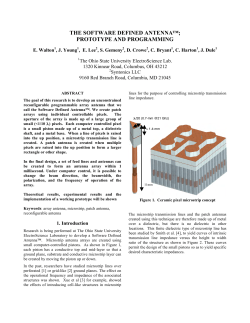 the software defined antenna