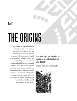 Building the 21st Centuary Home - The Origins