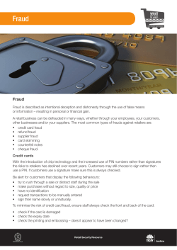 Fraud is described as intentional deception and dishonesty through