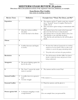 MIDTERM EXAM REVIEW 20 points