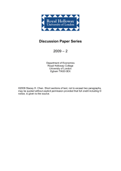 dpe09/02 - Royal Holloway