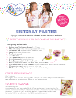 Birthday Parties