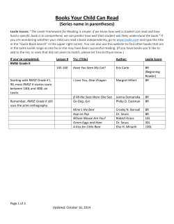 Books Your Child Can Read (Series name in parentheses)