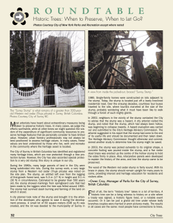 Historic Trees - Society of Municipal Arborists