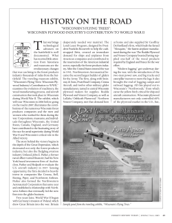 history on the road - The Forest History Society