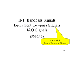 Bandpass Signal