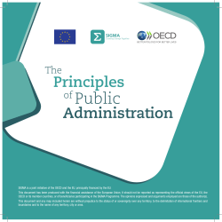 Principles of Public Administration - sigma