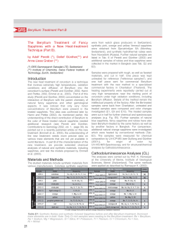 Publication - GRS GemResearch Swisslab AG