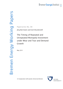 - Bremen Energy Research