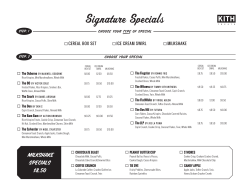 brooklyn menu