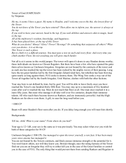 Tower of God JUMPCHAIN by Ninjanon My my, it seems I have a