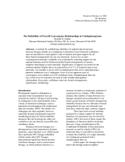 The Reliability of Apparent Overall Convergence Across a Cladogram