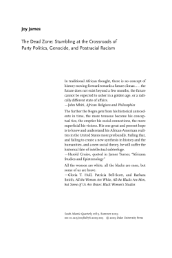 The Dead Zone: Stumbling at the Crossroads of Party Politics
