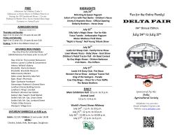 2014 Delta Fair, Delta, Ontario