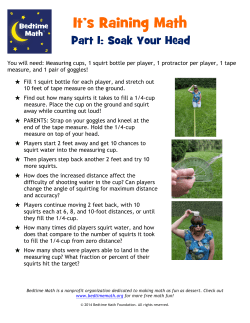 Part 1: Soak Your Head