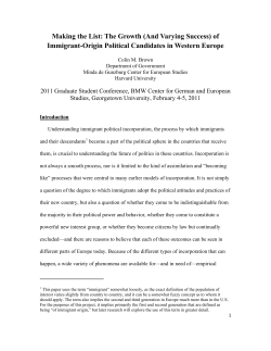 Making the List: The Growth (And Varying Success) of Immigrant