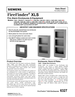 6327: XLS System Enclosures