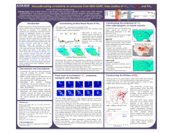 Detecng GEO-‐CAPE - 2017 AGU Fall Meeting
