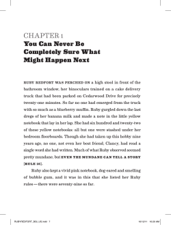 CHAPTER 1 You Can Never Be Completely