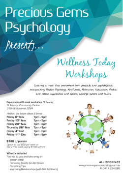 Precious Gems Psychology