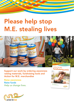 Please help stop M.E. stealing lives